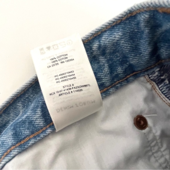 Denim Forum The '90s Halle Denim Skirt from Aritzia - Picture 12 of 12